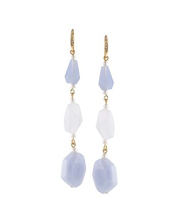 Carolee - Agate Linear Drop Earrings - 100% Exclusive