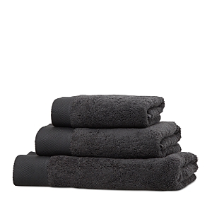 Frette Diamond Bordo Bath Sheet In Graphite