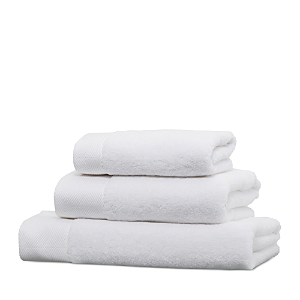 Frette Diamond Bordo Bath Towel In White