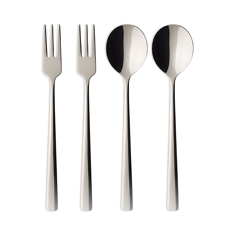 Villeroy & Boch Daily Line Spaghetti Set In Silver