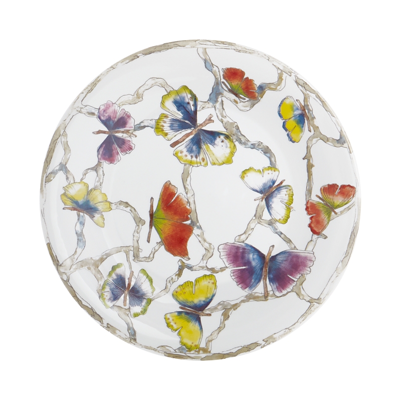 Michael Aram Butterfly Ginkgo Dinnerware Collection Salad Plate In Multi