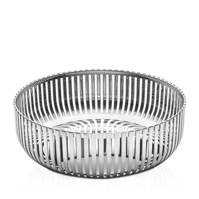 Alessi - Round Stainless Steel Basket