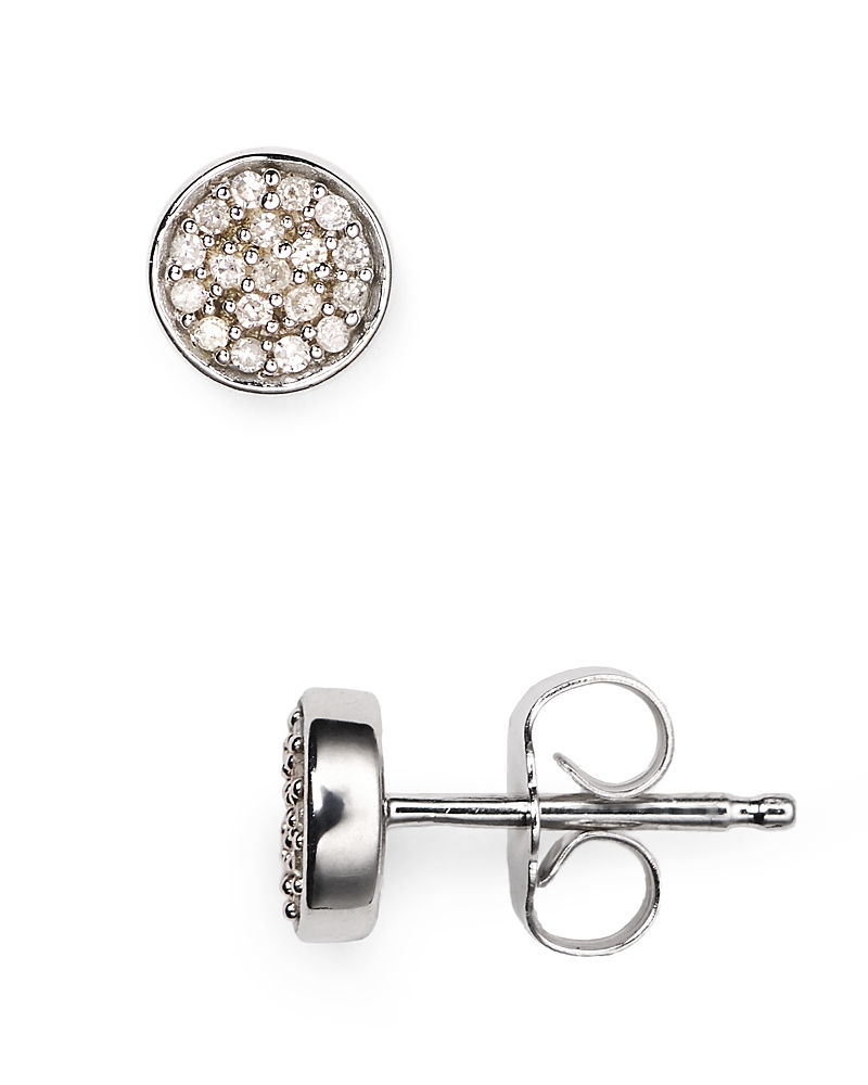 Adina Reyter Pave Diamond Stud Earrings