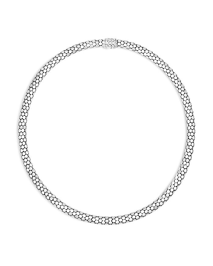JOHN HARDY STERLING SILVER DOT SMALL CHAIN NECKLACE, 18,NB39051X18