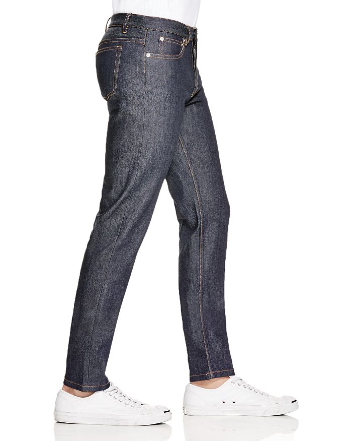 Shop Apc Petit New Standard Slim Fit Jeans In Indigo Stretch