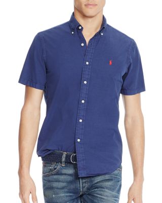 Polo Ralph Lauren - Cotton Silk Regular Fit Button-Down Shirt