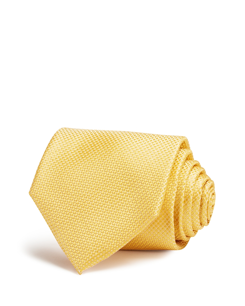 The Men's Store At Bloomingdale's Tonal Micro Pattern Wide Tie - Exclusive · OS