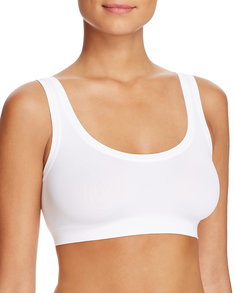 Hanro Touch Feeling Stretch-jersey Soft-cup Bra In White