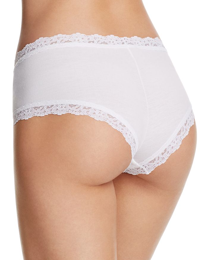 Shop Hanky Panky Cotton With A Conscience Boyshort In White