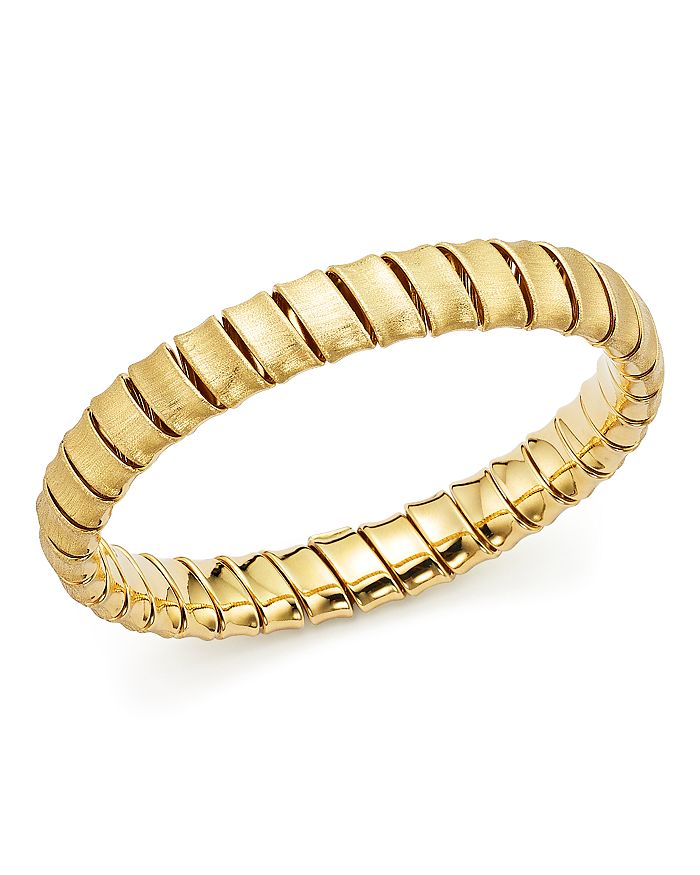 Bloomingdale's Coiled Slip-on Bracelet In 14k Yellow Gold - 100% Exclusive