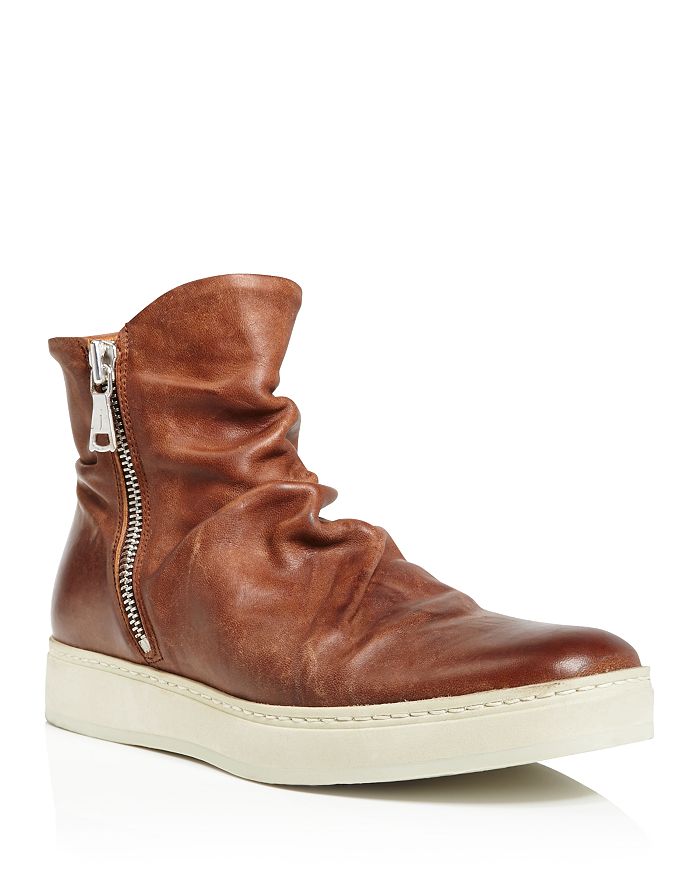John Varvatos Collection Men s 315 Mac Double Zip Sneaker Boots