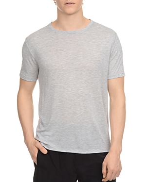 Atm Anthony Thomas Melillo Atm Modal Slim Fit Crewneck Tee In Heather Grey
