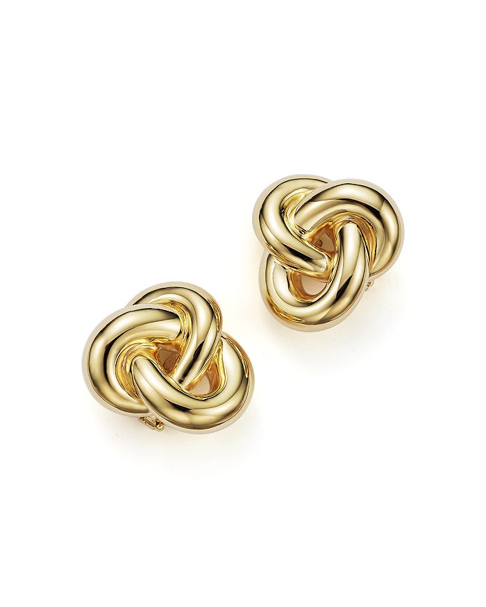 Roberto Coin 18k Yellow Gold Knot Earring