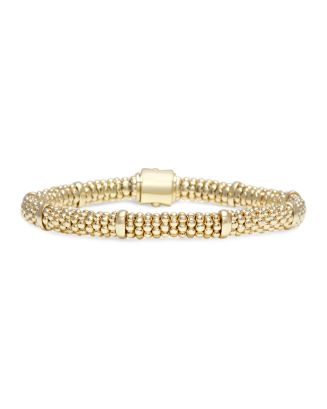 LAGOS Caviar Gold Collection 18K Gold Beaded Bracelet | Bloomingdale's