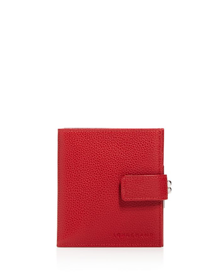 Longchamp Le Foulonne Leather French Wallet | Bloomingdale's