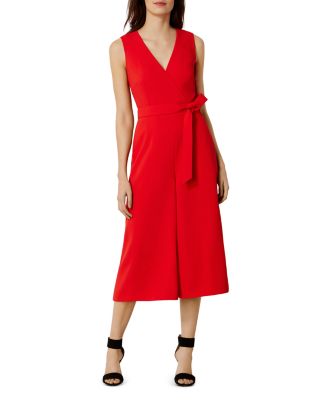 karen millen wide leg jumpsuit