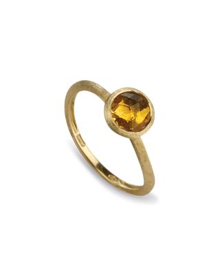 18K Yellow Gold Jaipur Ring with Gemstones