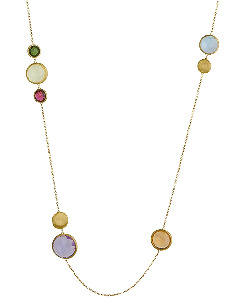 Marco Bicego 18K Yellow Gold Jaipur Gemstone Necklace, 36