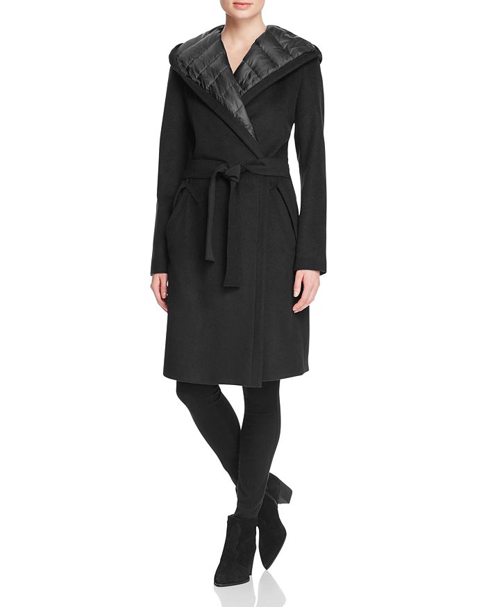 Dawn Levy Paige Down Lined Wrap Coat | Bloomingdale's