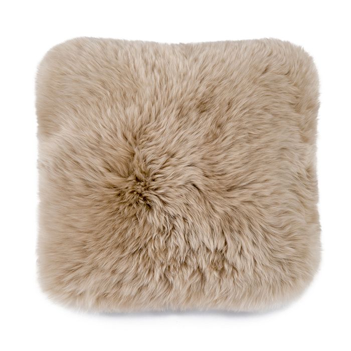 Shop Ugg Sheepskin Decorative Pillow, 18 X 18 In Natural