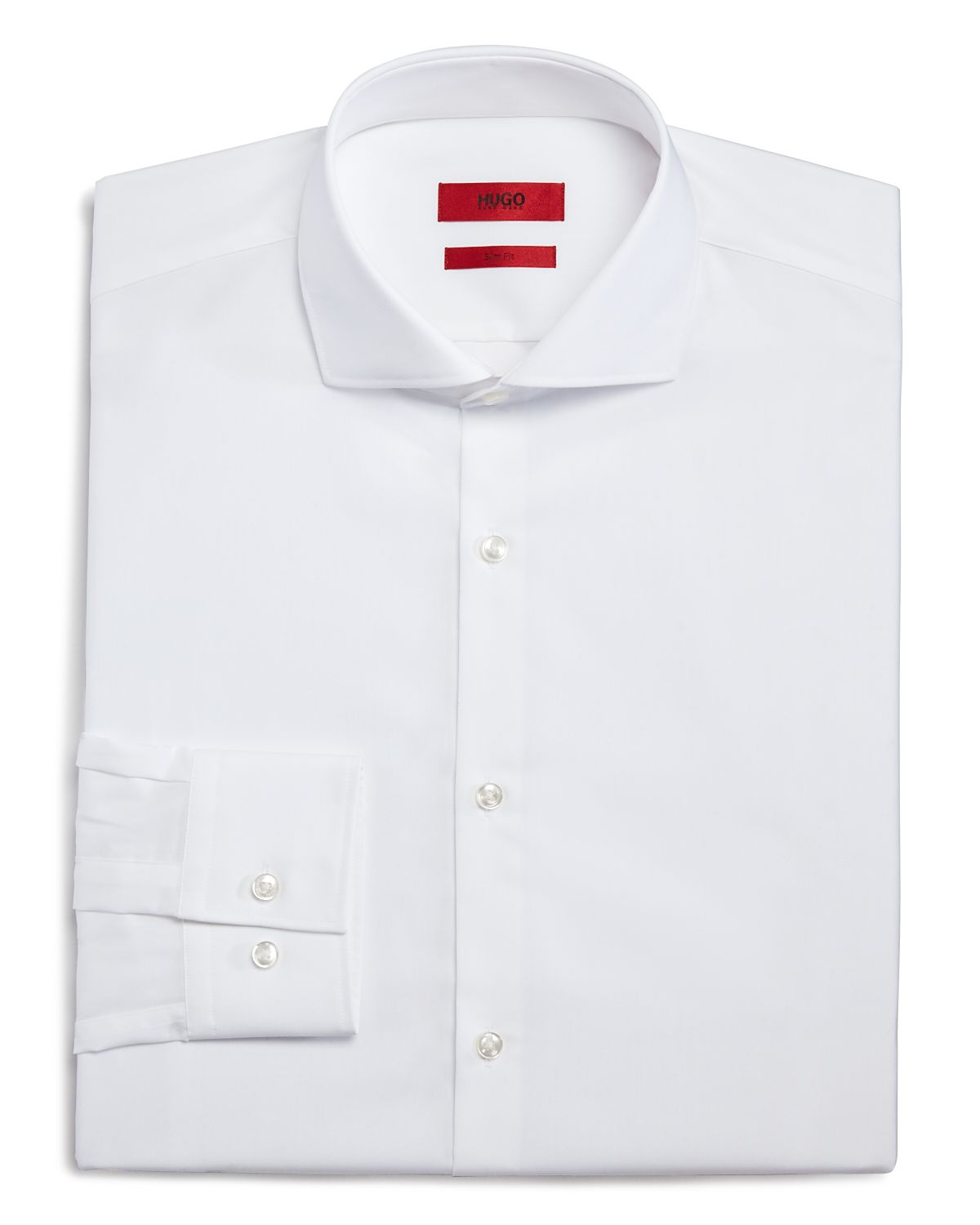 Hugo Jason Slim Fit Long Sleeve Cotton Dress Shirt