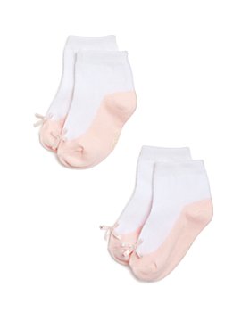 Ralph Lauren - Girls' Ballerina Socks, 2 Pack - Baby