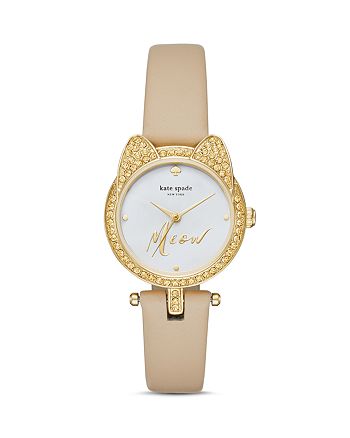 Kate Spade New York Mini Metro Cat Watch 26mm Bloomingdale S