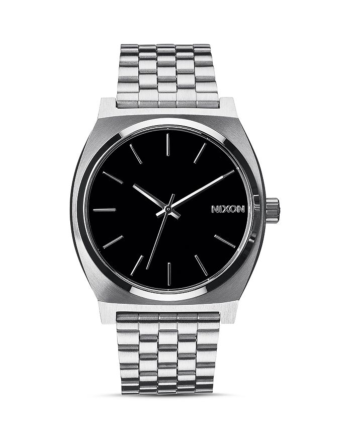 Shop Nixon Time Teller Watch, 37mm In Black
