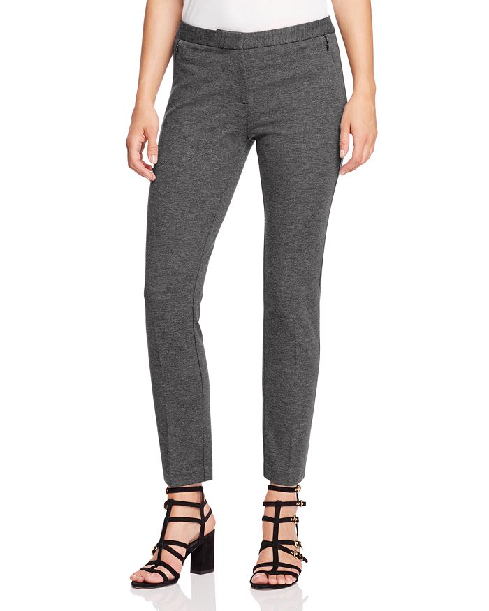 Kobi Halperin Alexandra Double-knit Pants In Dark Grey