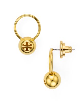 Tory Burch - Logo Bead Drop Earrings