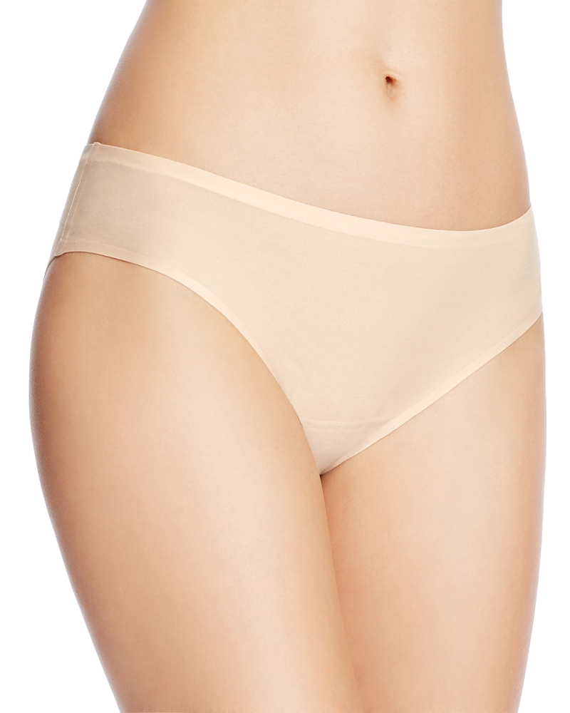 Chantelle 3-pack Soft Stretch One Size Seamless Hipster Underwear 1004, Online Only In Ultra Nude