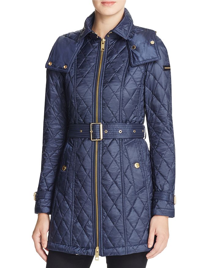 Burberry Bellbridge Hooded Quilted Coat Bloomingdale s