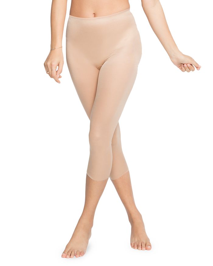 Spanx 2190 Skinny Britches High Waisted Capri - Nude Large UK Size