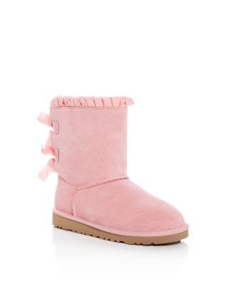 UGG® Girls' Bailey Bow Ruffle Boots 