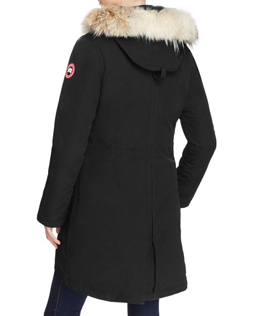canada goose rossclair genuine coyote fur trim down parka canada goose rossclair genuine coyote fur trim down parka