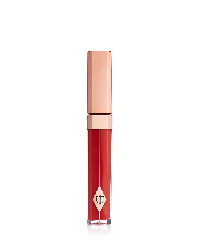Shop Charlotte Tilbury Lip Lustre Luxe Color-lasting Lip Lacquer In Red Vixen
