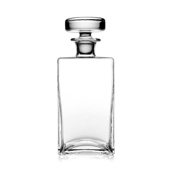 William Yeoward Crystal American Bar Lillian Plain Square Decanter In Clear
