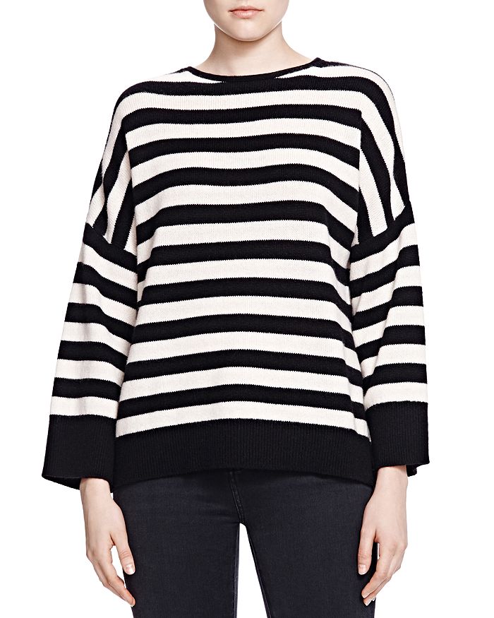 The Kooples Cashmere Striped Sweater Bloomingdale s