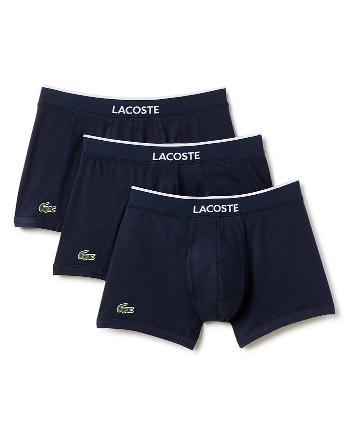 LACOSTE STRETCH COTTON TRUNKS - PACK OF 3,RAM8315