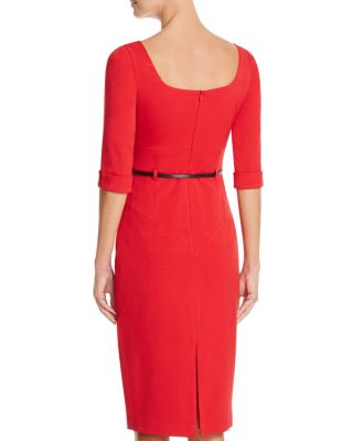 Jackie Belted Sheath Dress