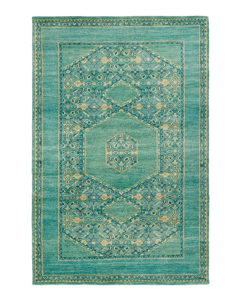 Surya Haven Area Rug, 5'6 X 8'6 In Emerald/kelly Green/ Lime/ Olive