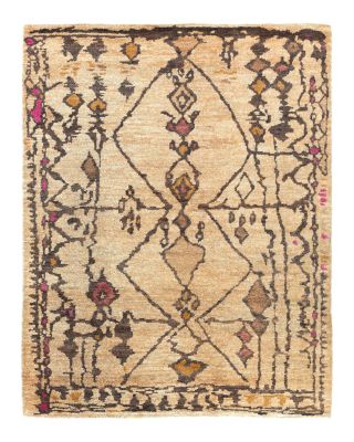 Medina Area Rug - Burnt Orange/Hot Pink/Taupe, 8' x 10'