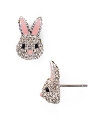 kate spade new york Rabbit Stud Earrings | Bloomingdale's