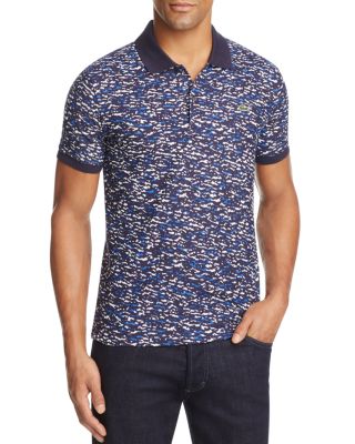 Lacoste camo polo best sale