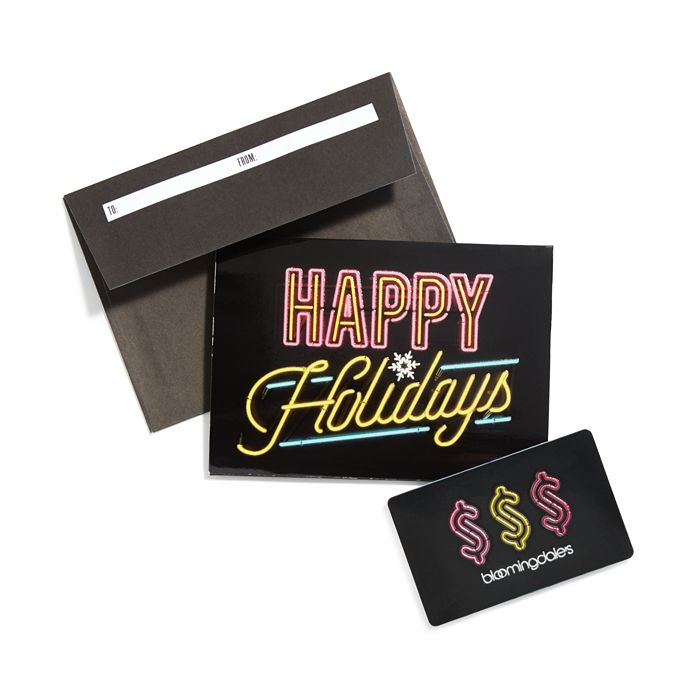 Bloomingdale's Bloomingdale's Happy Holidays Gift Card Bloomingdale's