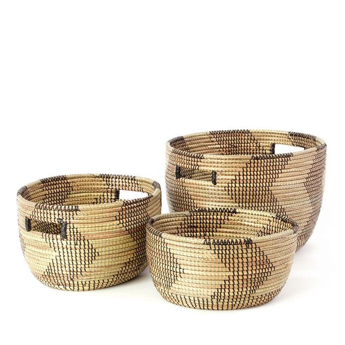 Swahili - Nesting Baskets, Set of 3