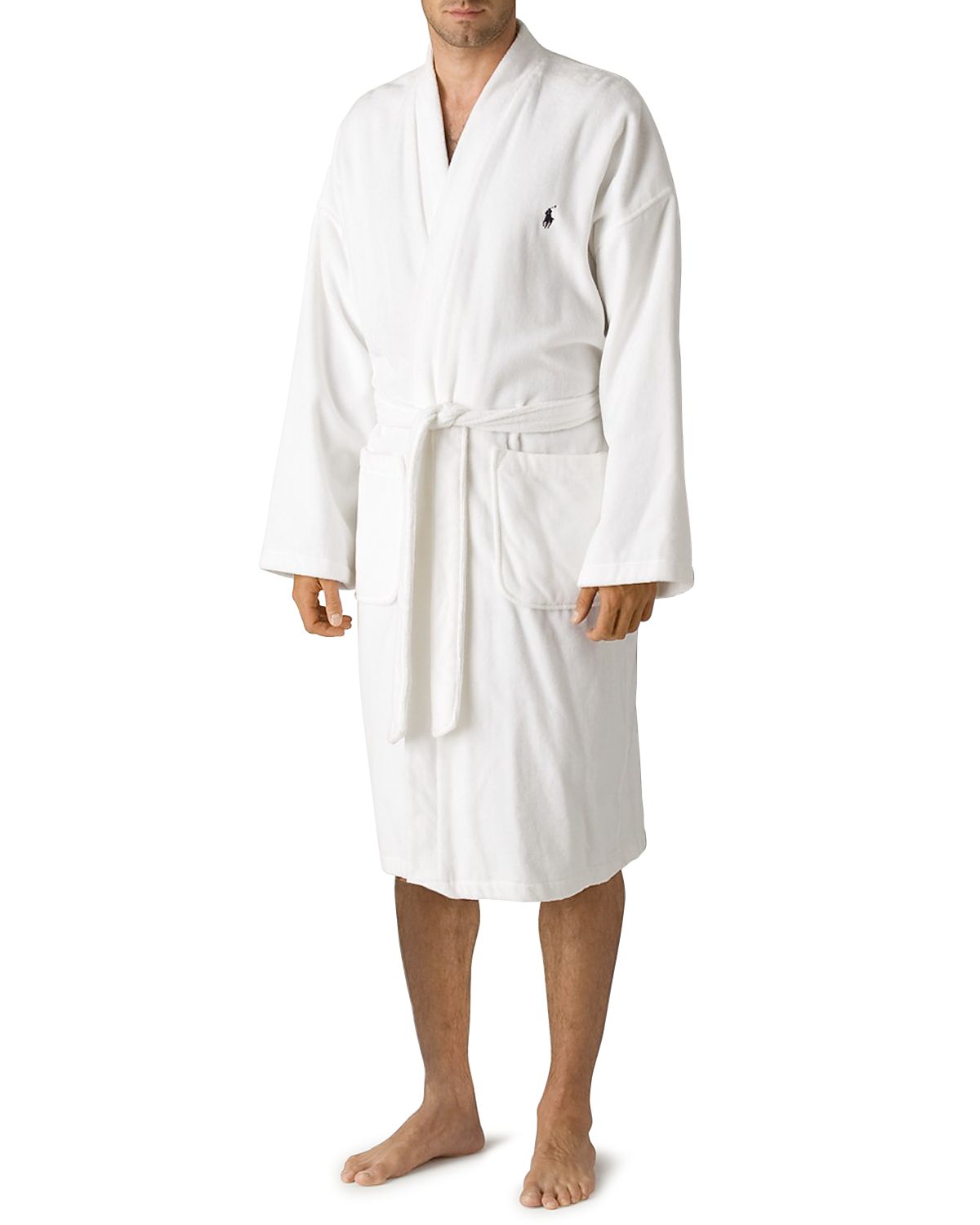 Polo Ralph Lauren Men's Kimono Cotton Velour Robe