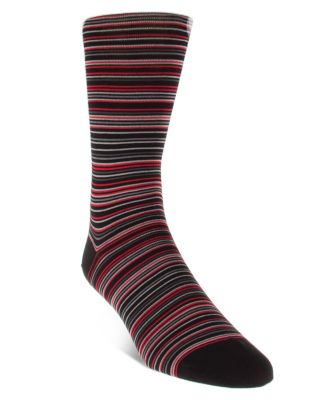 Cole Haan - Multi Stripe Dress Socks