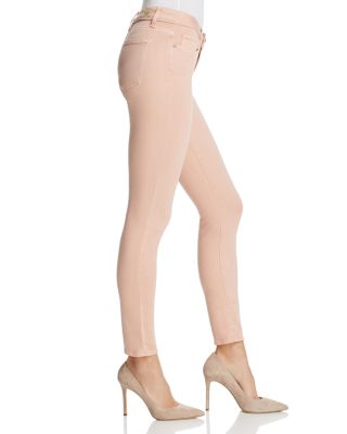 Verdugo Ankle Jeans in Faded Pink Petal