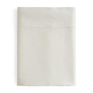 Sferra Giotto Flat Sheet, King In Ivory